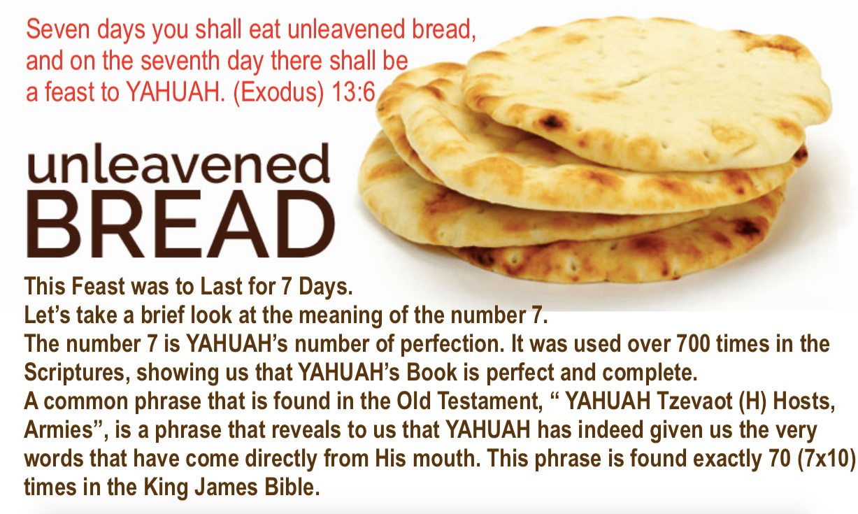 Feast Of Unleavened Bread Truther S Journal